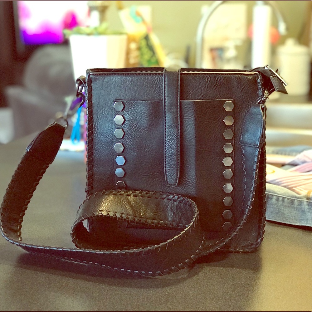 MMS vegan leather purse